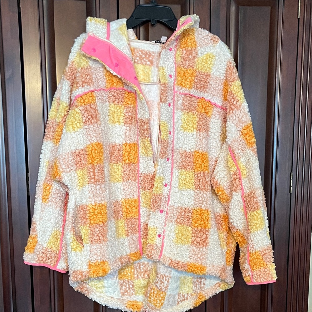 Checkered Shacket - image 1